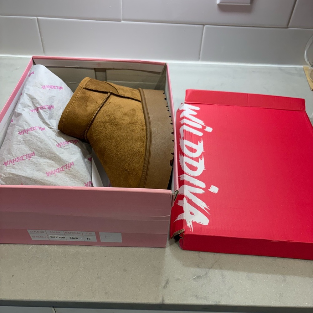 Wild Diva Brown Sole Footwear